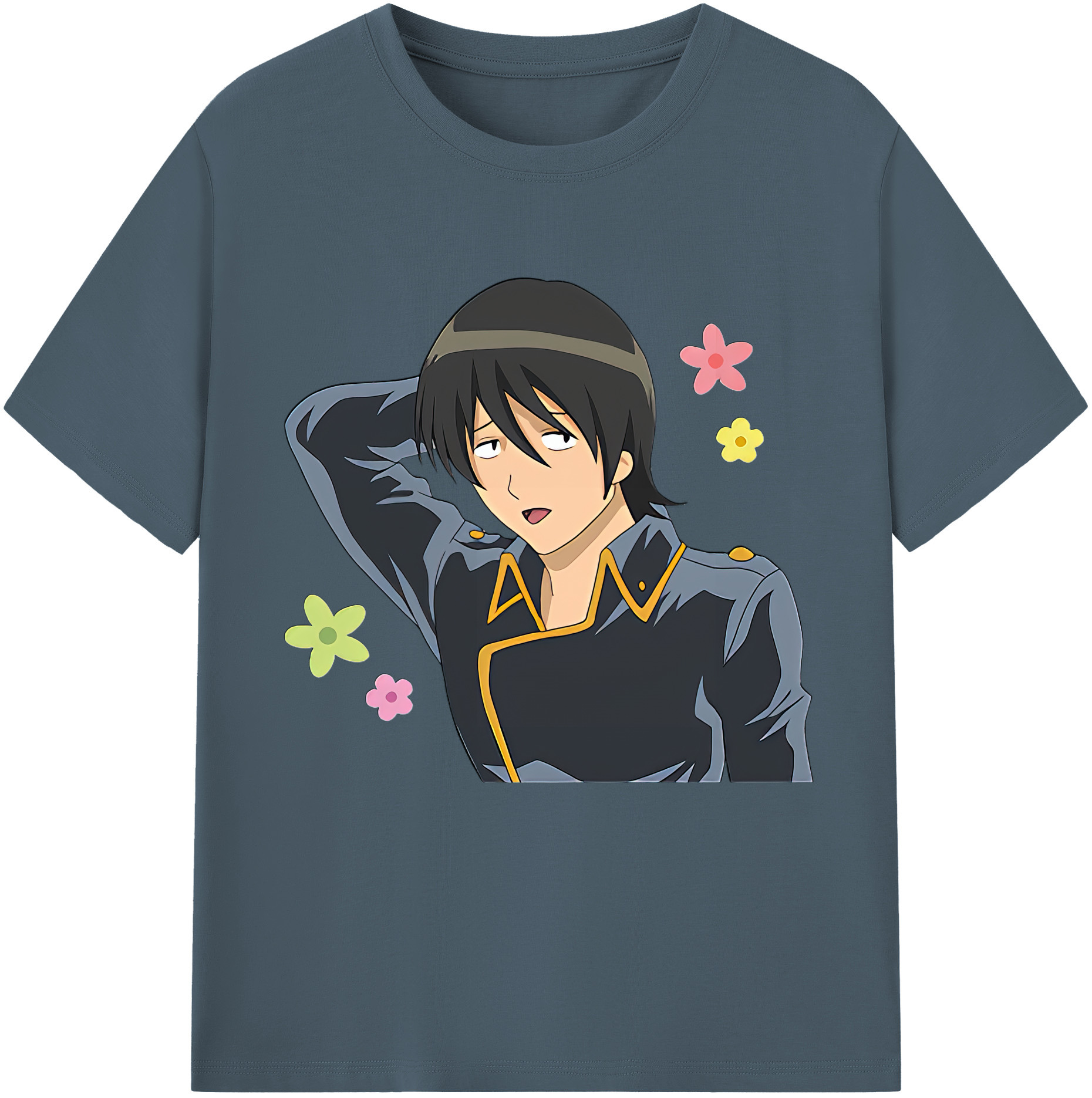 （画像用） ぎんたま 坂田銀時（さかたぎんとき） 神楽 志村新八（しむら しんぱち） GINTAMA Sakata Gintoki Kagura Shimura Shinpachi 綿100％半袖Tシャツ（フロントプリント）